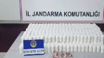 Manisa'da 28 Bin 504 Sentetik Hap Yakalandı: İki Kişi Tutuklandı!