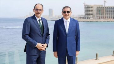 MİT Başkanı Kalın Trablus'ta: Libya Başbakanı Dibeybe ile Randevu
