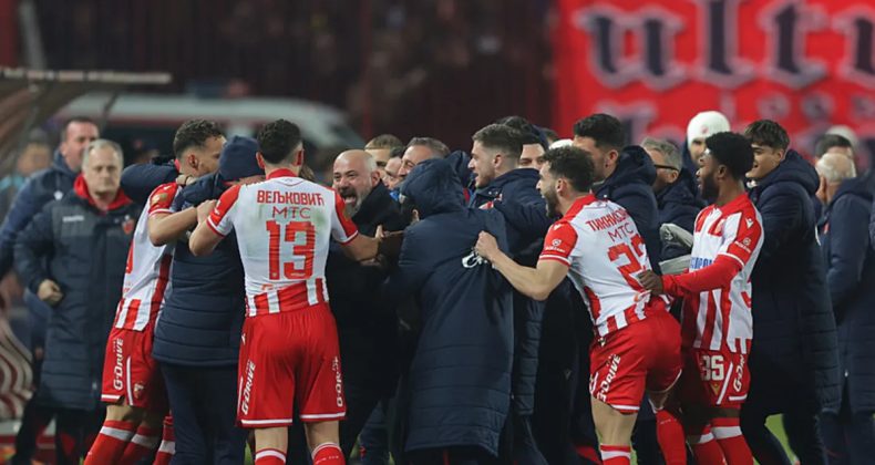 Olaylı Derbide Kızılyıldız, Partizan'ı 3 Golle Ge&ccedil;ti!