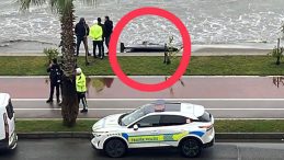 Ordu'nun &Uuml;nye il&ccedil;esinde sahile vurdu: B&ouml;lgeye ekipler sevk edildi