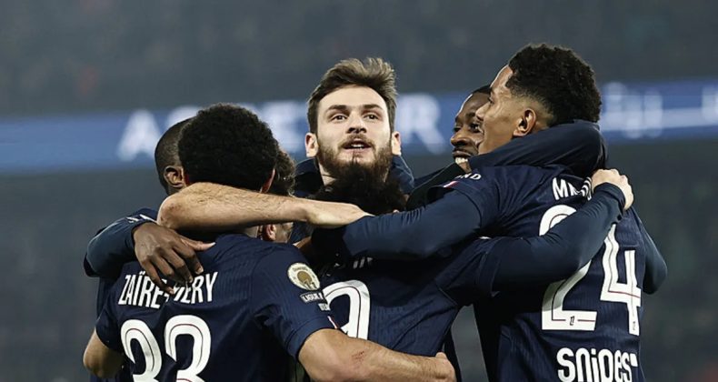 Paris Saint Germain, Marsilya&rsquo;yı 5-0 ile ge&ccedil;ti!