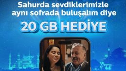 Ramazan Ayına &Ouml;zel 20 GB Hediye