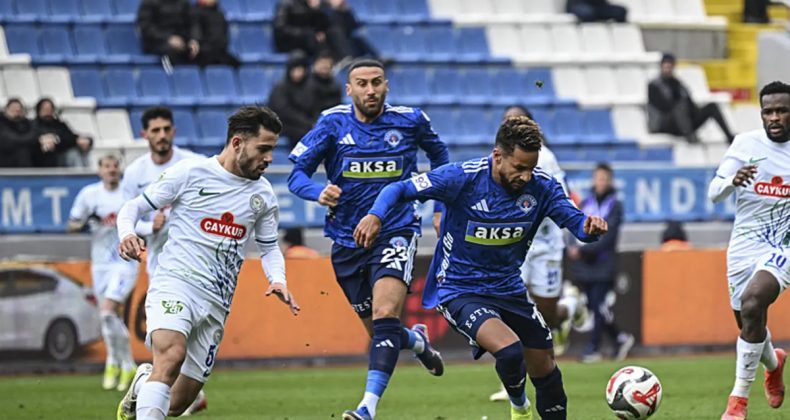 Rizespor, Kasımpaşa&rsquo;yı 3-0 ile ge&ccedil;ti