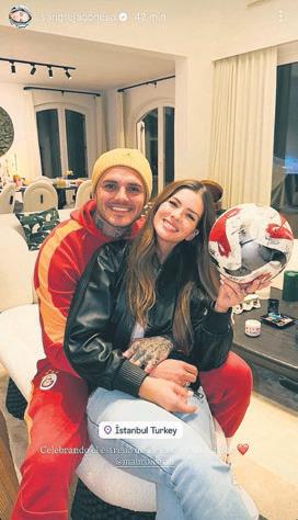 Mauro Icardi Hat-trick Kutlaması