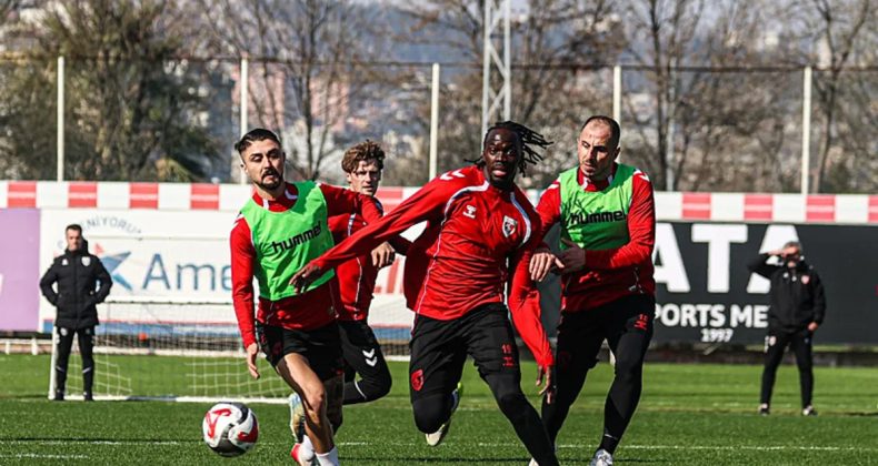 Samsunspor'da 3 oyuncu bireysel &ccedil;alıştı!