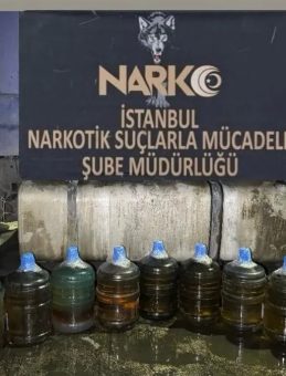 Sarıyer'de TIR Operasyonu: 183 Kilo Sıvı Metamfetamin Ele Geçirildi