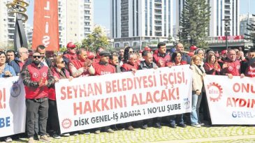 Seyhan Belediyesi&rsquo;nde D&uuml;ş&uuml;k Zam Eylemi