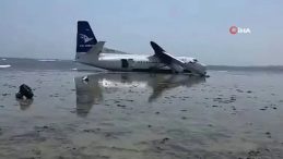 Somali'de Yolcu U&ccedil;ağı Hint Okyanusu'na Acil İniş Ger&ccedil;ekleştirdi