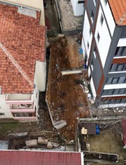 SON DAKİKA: Ankara'da Şaşırtan Olay! İstinat Duvarı Yıkıldı! 'Deprem Sesi Gibi G&uuml;mb&uuml;rt&uuml; Geldi&hellip;'