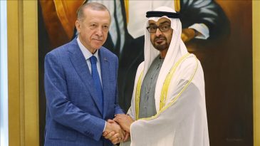 Son Dakika: Cumhurbaşkanı Erdoğan, BAE Lideri Al Nahyan ile G&ouml;r&uuml;şt&uuml;