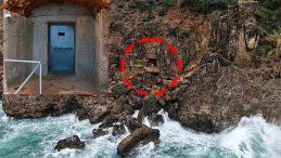 SON DAKİKA&hellip; Antalya Konyaaltı Sahili&rsquo;ndeki falezlerde gizemli oda!