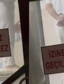 SON DAKİKA&hellip; Sakarya&rsquo;da rahatsız edici g&ouml;r&uuml;nt&uuml;! Hamuru ayaklarıyla ezdi: Ekipler devreye girdi!