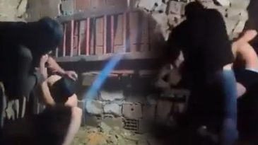 Sosyal Medyada Şok Yaratan G&ouml;r&uuml;nt&uuml;ler: 17 Yaşındaki Gence Ahırda İşkence