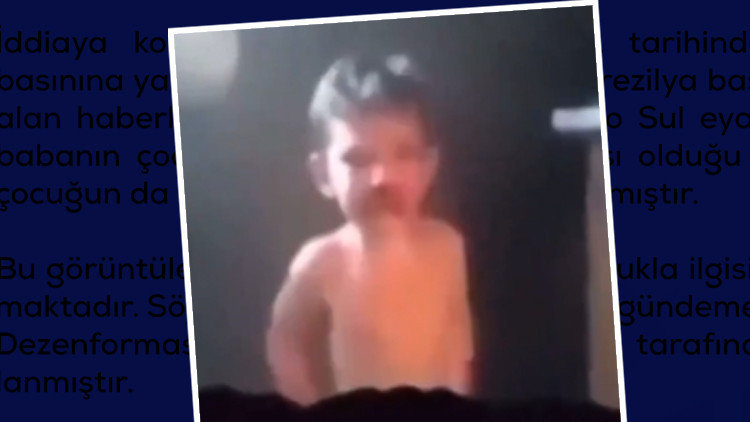 Sosyal medyada yayılan videonun arkasındaki ger&ccedil;ek ortaya &ccedil;ıktı! İletişim Başkanlığı a&ccedil;ıkladı