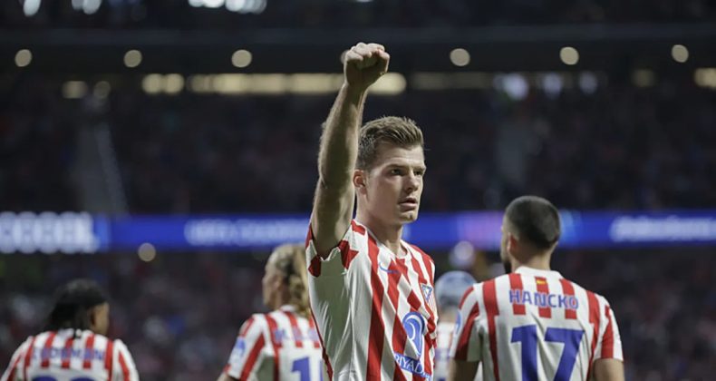 S&ouml;rloth hat-trick yaptı, Atletico Madrid Şampiyonlar Ligi'nde turladı!