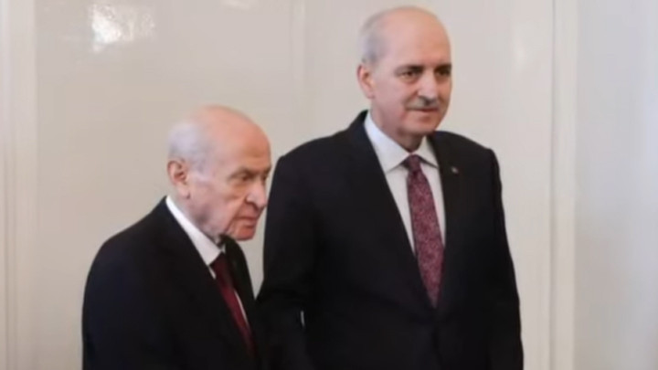 TBMM Başkanı Kurtulmuş'tan Bahçeli'ye ziyaret