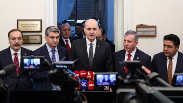TBMM Başkanı Numan Kurtulmuş, Yeni Yol Partisi TBMM Grubunu Ziyaret Etti