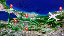 THY&rsquo;nin TK-Aile U&ccedil;ağı 500&rsquo;&uuml;nc&uuml; Logoyu G&ouml;ky&uuml;z&uuml;nde &Ccedil;izdi