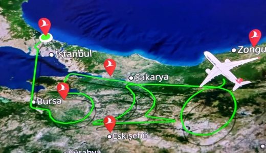 THY&rsquo;nin TK-Aile U&ccedil;ağı 500&rsquo;&uuml;nc&uuml; Logoyu G&ouml;ky&uuml;z&uuml;nde &Ccedil;izdi