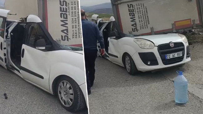 TIR Dorsesi Radar Aracısının Üzerine Devrildi: Jandarma Personeli Yaralandı