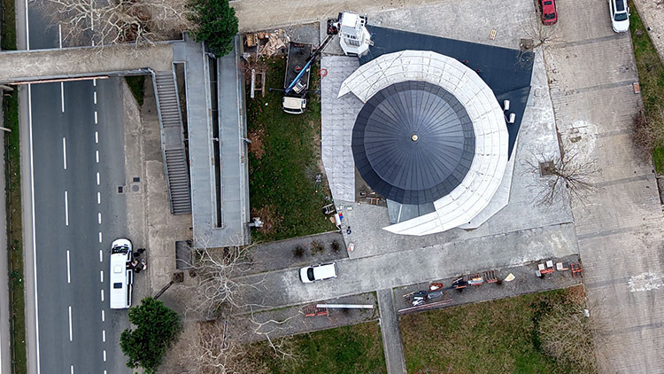 Trabzon'da Yükselen Cami, Mimari Güzelliği ile Göz Dolduruyor