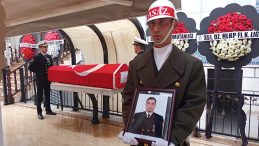 Trafik Kazasında Hayatını Kaybeden Astsubay, Defnedildi