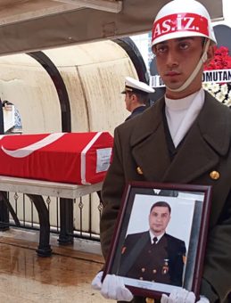 Trafik Kazasında Hayatını Kaybeden Astsubay, Defnedildi