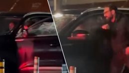 Trafik Magandası Başakşehir'de Cipin Camını Kırıp Kadın S&uuml;r&uuml;c&uuml;ye Saldırdı