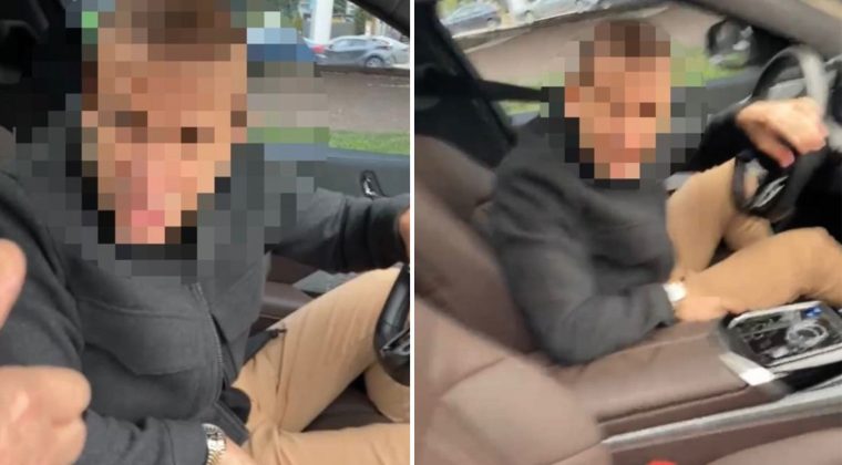 Trafikte Yenidoğan Bebekli Aileye Tabancalı Tehdit