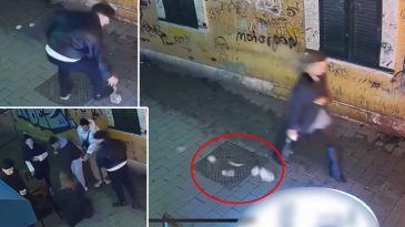 Turistin D&uuml;şen Paralarını Esnaf Topladı: 'Teşekk&uuml;r Bile Etmedi, Sa&ccedil;ını Tarayıp Gitti'