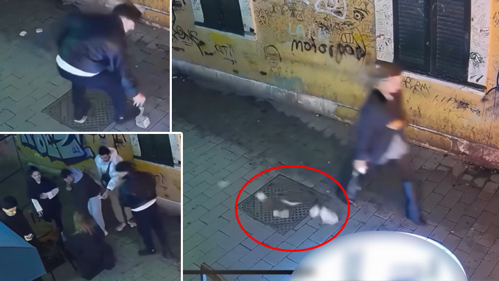 Turistin D&uuml;şen Paralarını Esnaf Topladı: 'Teşekk&uuml;r Bile Etmedi, Sa&ccedil;ını Tarayıp Gitti'