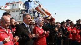 T&uuml;rk Kızılay, Ramazan Ayının İlk G&uuml;n&uuml;nde Gazze'ye 21. İyilik Gemisini G&ouml;nderdi