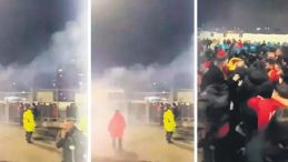 T&uuml;rk Taraftarlara Sert M&uuml;dahale