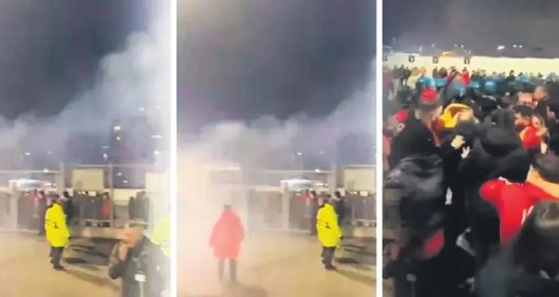 T&uuml;rk Taraftarlara Sert M&uuml;dahale