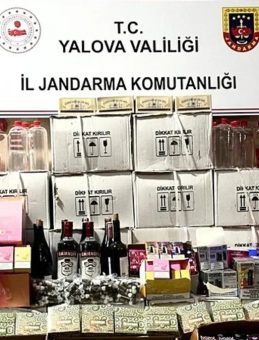 Yalova'da Ka&ccedil;ak Alkol ve T&uuml;t&uuml;n Operasyonu: 2 G&ouml;zaltı