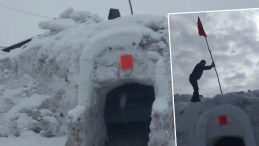 Yoğun Kar Yağışını Fırsata &Ccedil;evirdiler: İmece Usul&uuml;yle Ger&ccedil;ekleştirildi! 'Bir Amacımız Vardı, Ulaştık'