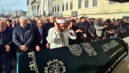 Yol verme tartışmasında hayatını kaybeden Ferşat Tellioğlu, son yolculuğuna uğurlandı