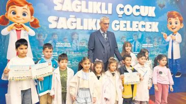 13 G&uuml;nde 15 Bin &Ccedil;ocuğa Sağlık Eğitimi