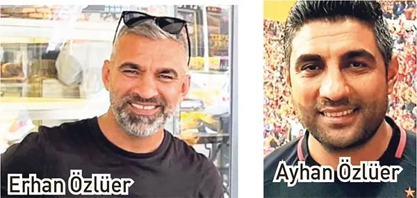 Erhan Özlüer ve kardeşi