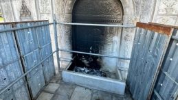 294 yıllık &ccedil;eşmeyi yakan şahıs yakalandı: 5 su&ccedil;tan sabıkalı şahıs adliyeye sevk edildi