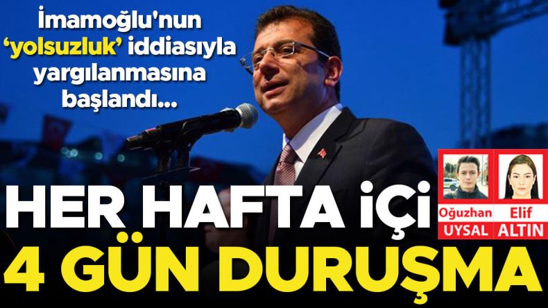 407 sanıklı İBB davası başladı… &lsquo;Selamlama&rsquo; gerginliği