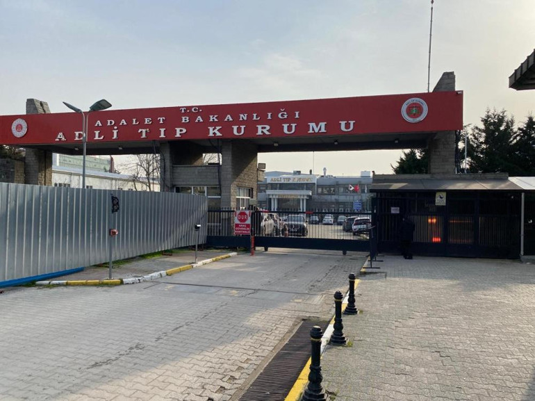 Fatma Nur Çelik'in cenazesi Adli Tıp Kurumu'ndan alınırken