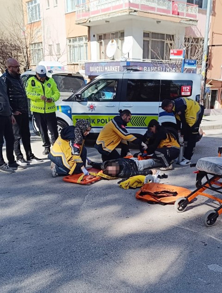 Kaza sonrası polis incelemesi