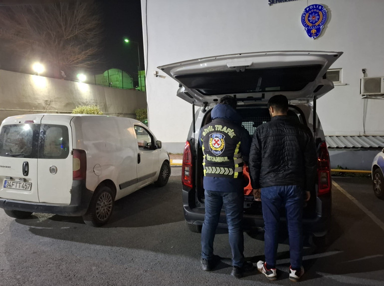 Trafik denetleme ekibi