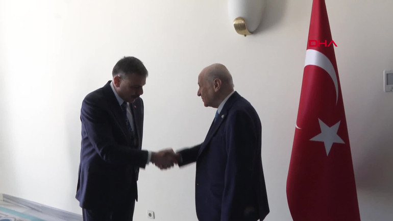 Bakan Çiftçi ve Bahçeli Görüşmesi