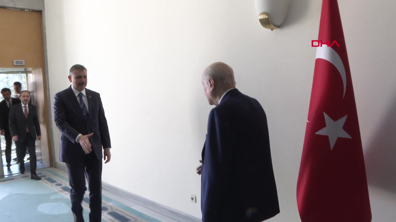 Bakan Çiftçi ve Bahçeli Görüşmesi