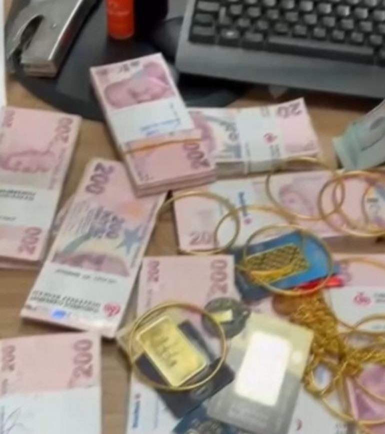 Operasyon sırasında yapılan yüklü miktarında ele geçirme