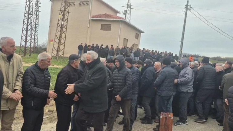 Küplü beldesinde bayramlaşma töreni