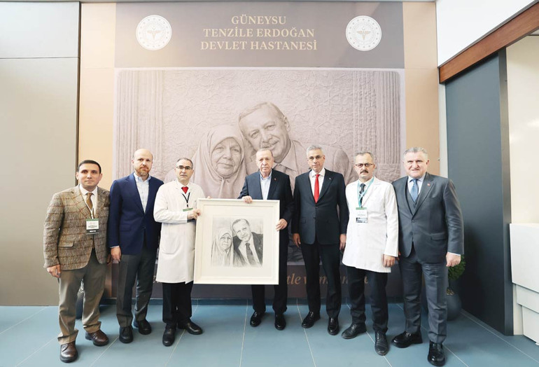 Cumhurbaşkanı Erdoğan ve bayramlaşma