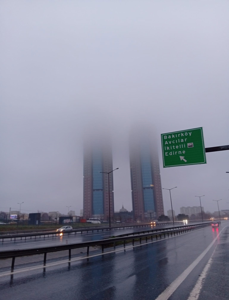 İstanbul'da sis